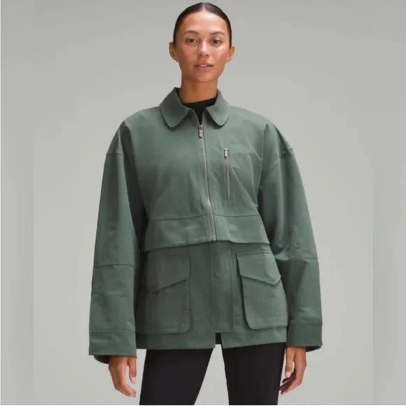 New! Lululemon Green Jacket - Picture 1 of 7